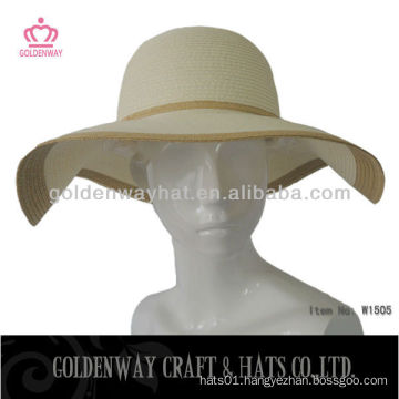 2013 Fashion Paper straw summer hat for ladies